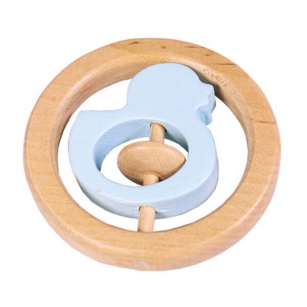 Wooden Duck Hand Rattle - Image 2