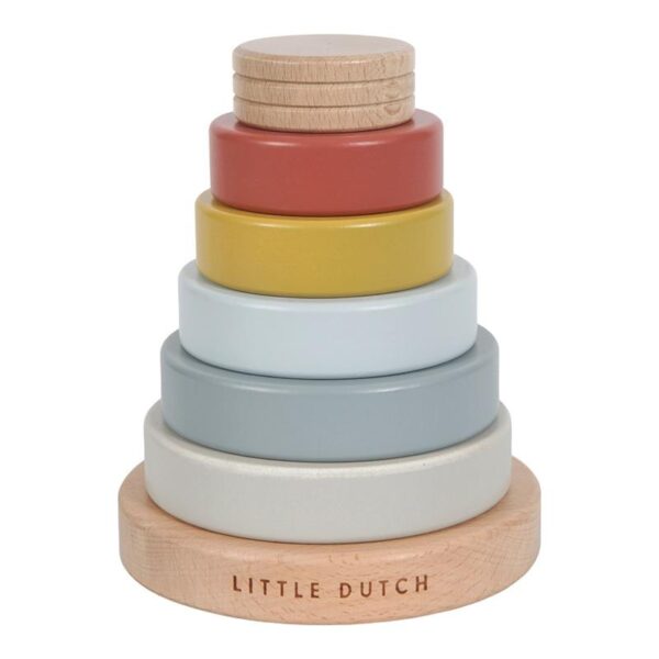 Little Dutch - Stacking Tower Pure & Nature - Image 2