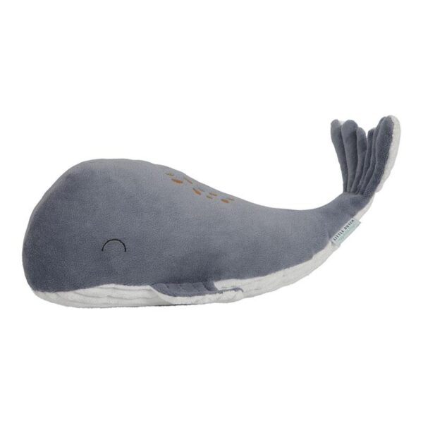 Little Dutch - Soft Toy Whale 35cm - Image 3