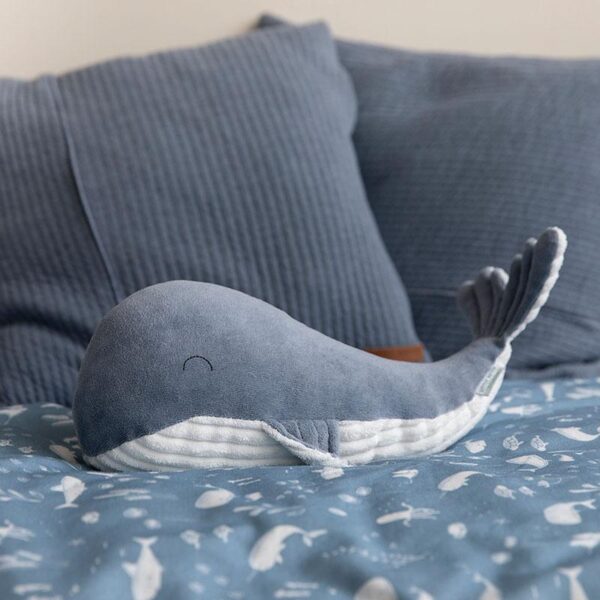Little Dutch - Soft Toy Whale 35cm - Image 2