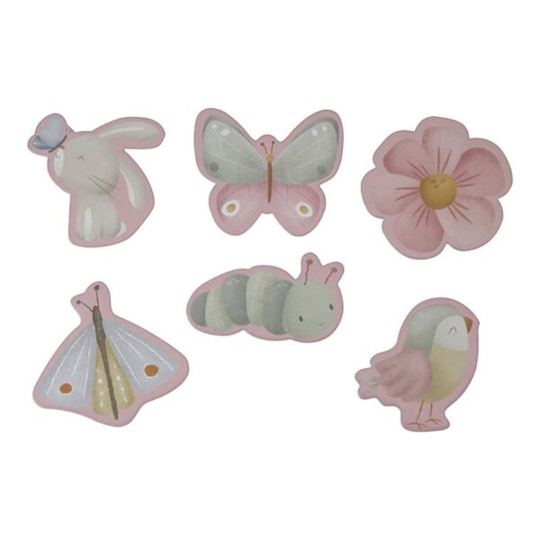 Little Dutch - 6 in 1 Puzzles Flowers & Butterflies - Image 5