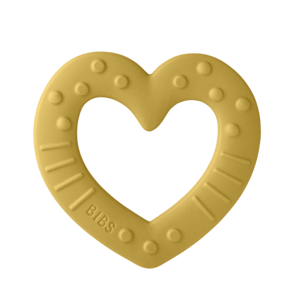 BIBS Bitie - Heart Mustard