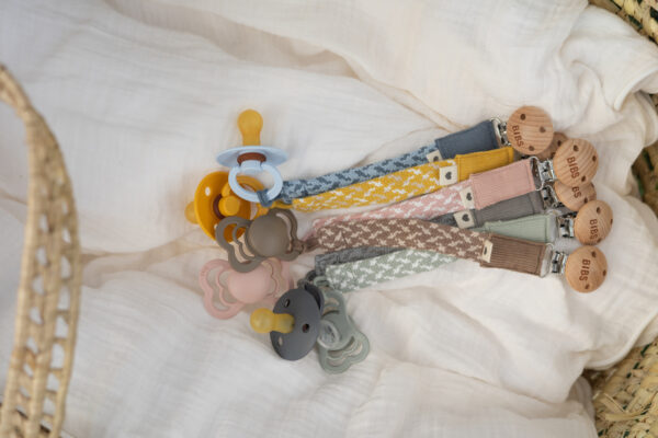 BIBS - Pacifier Clips - PaleButter - Image 2