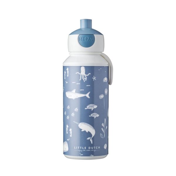 Mepal - Campus Pop Up Drinking Bottle 400ml - Ocean Blue