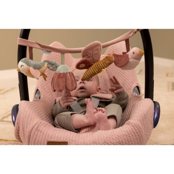 Little Dutch - Stroller Toy Chain Flowers and Butterflies