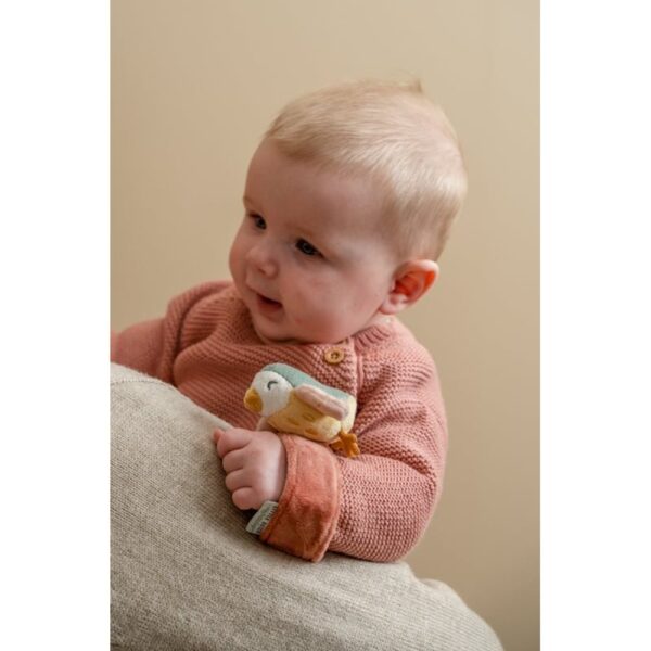 Little Dutch - Rattle Bracelet Bird - Image 3