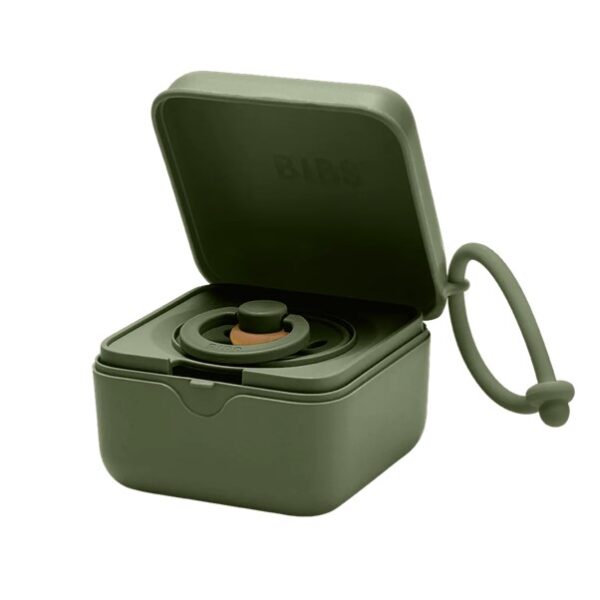 BIBS - Pacifier Box Hunter Green