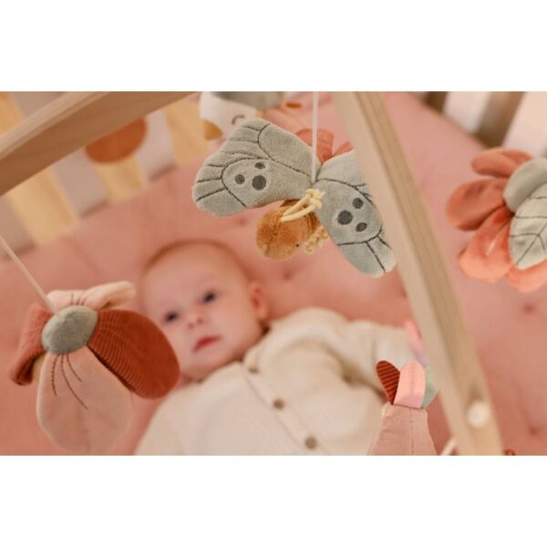 Little Dutch - Wooden Music Mobile Flowers and Butterflies - Image 4
