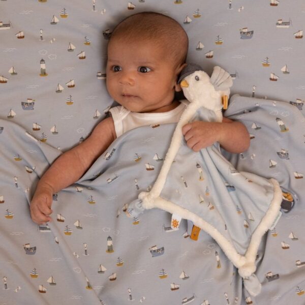Little Dutch - Dummy Cuddle Cloth- Sailors Bay - Image 3