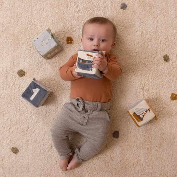 Little Dutch -Set of Soft Activity Cubes Sailors Bay - Image 4