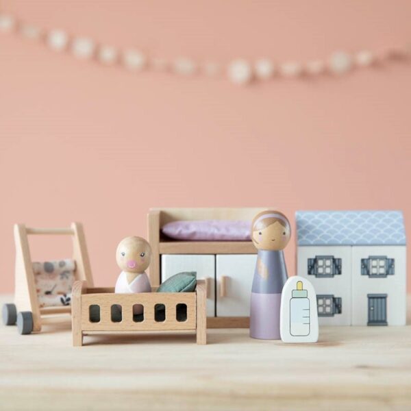 Little Dutch -Doll's House Nursery Playset - Image 3